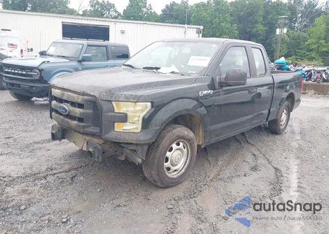 2016 Ford F-150 Xl из США, поврежденный, VIN 1FTEX1C8XGFC60809